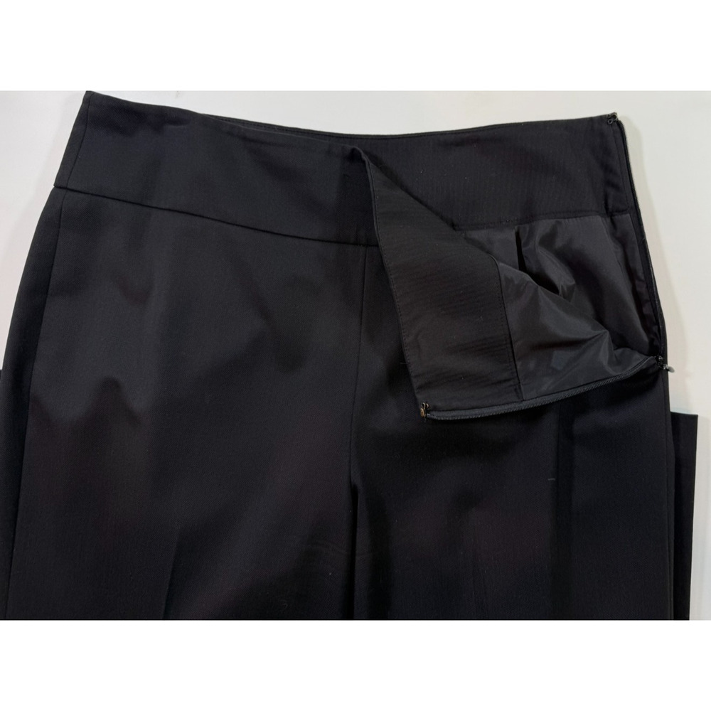 ANN TAYLOR Ladies BLACK WOOL PANTS SZ 10 - Picture 2 of 9